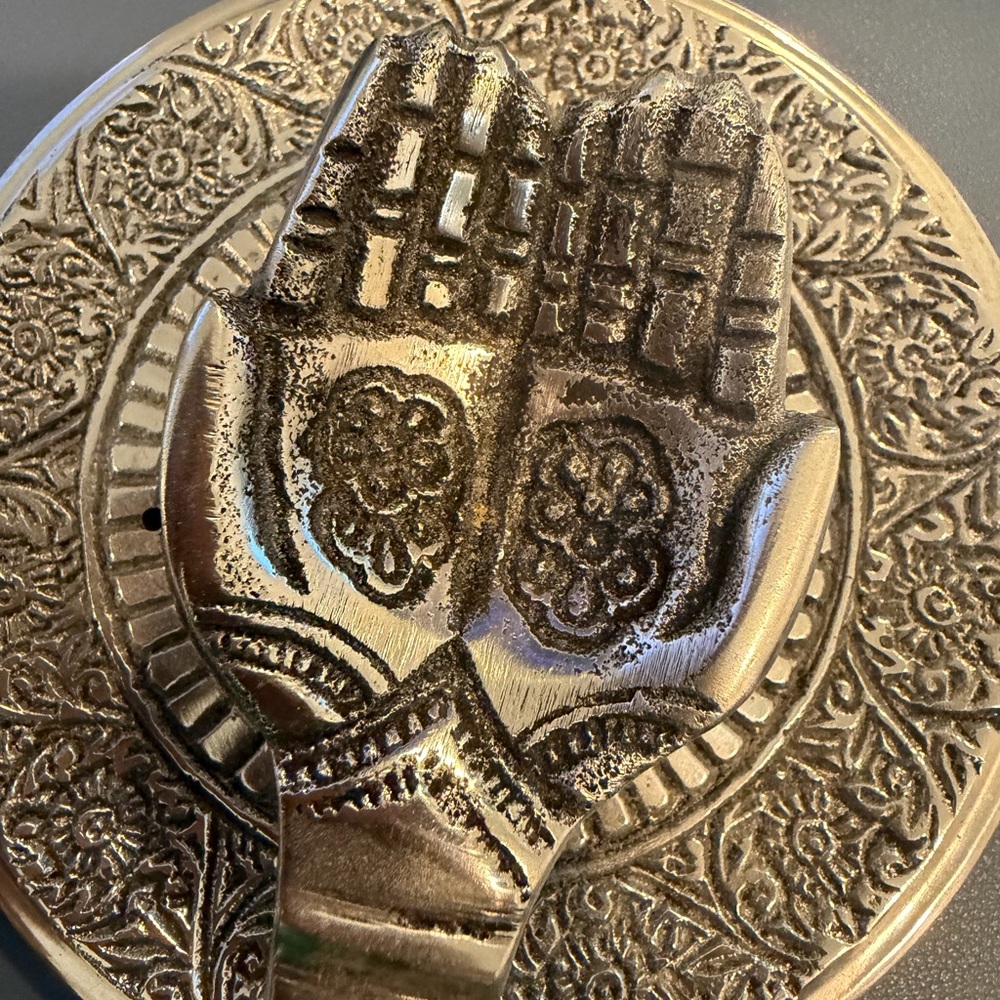 Silver Decorative Wall Plaque - Picture 2 of 6